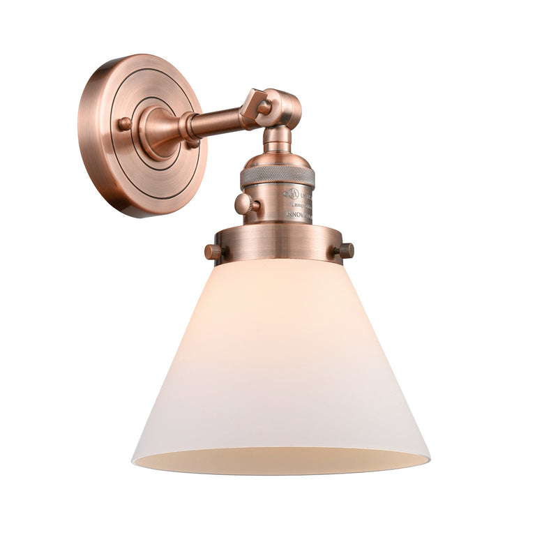 Innovations 203SW-AC-G41 One Light Wall Sconce, Antique Copper