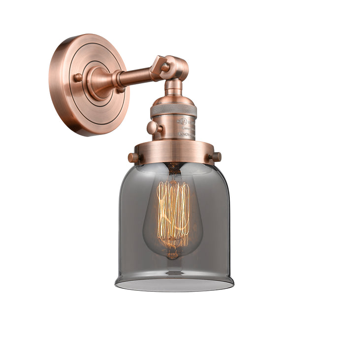 Innovations 203SW-AC-G53 One Light Wall Sconce, Antique Copper