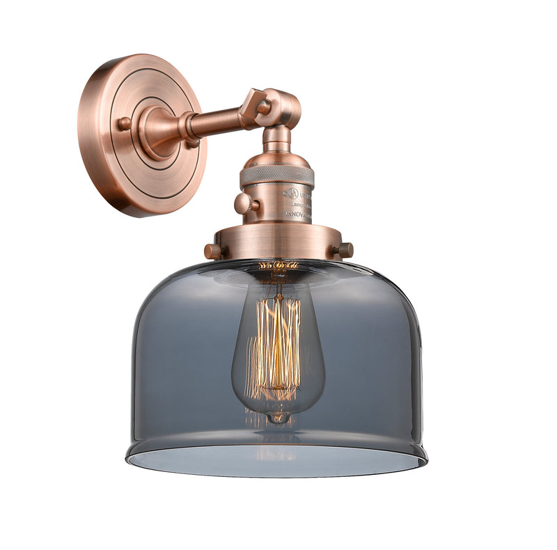 Innovations 203SW-AC-G73 One Light Wall Sconce, Antique Copper