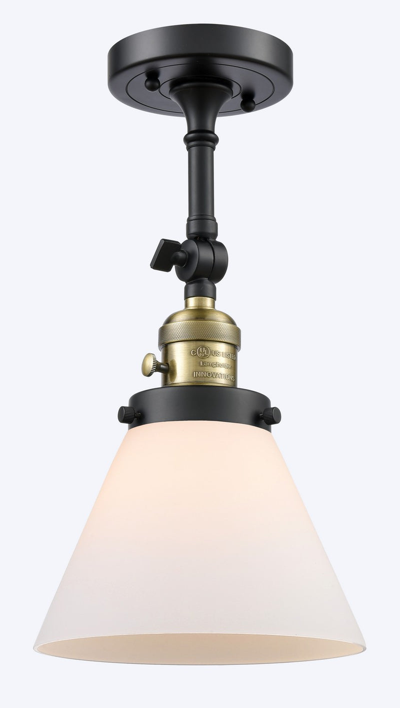 Innovations 203SW-BAB-G41 One Light Wall Sconce, Black Antique Brass