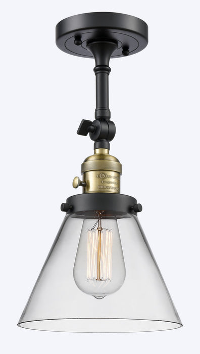 Innovations 203SW-BAB-G42 One Light Wall Sconce, Black Antique Brass