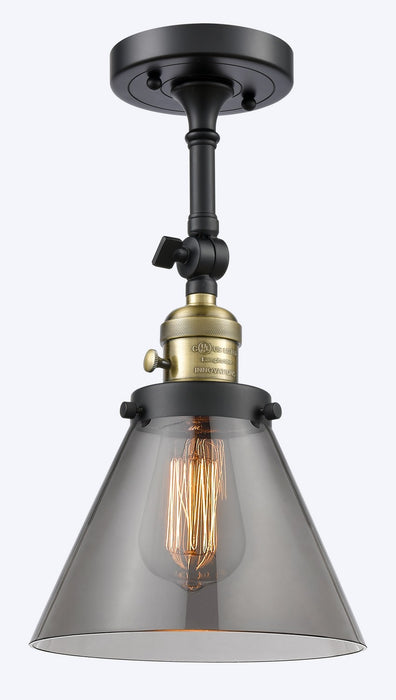 Innovations 203SW-BAB-G43-LED LED Wall Sconce, Black Antique Brass