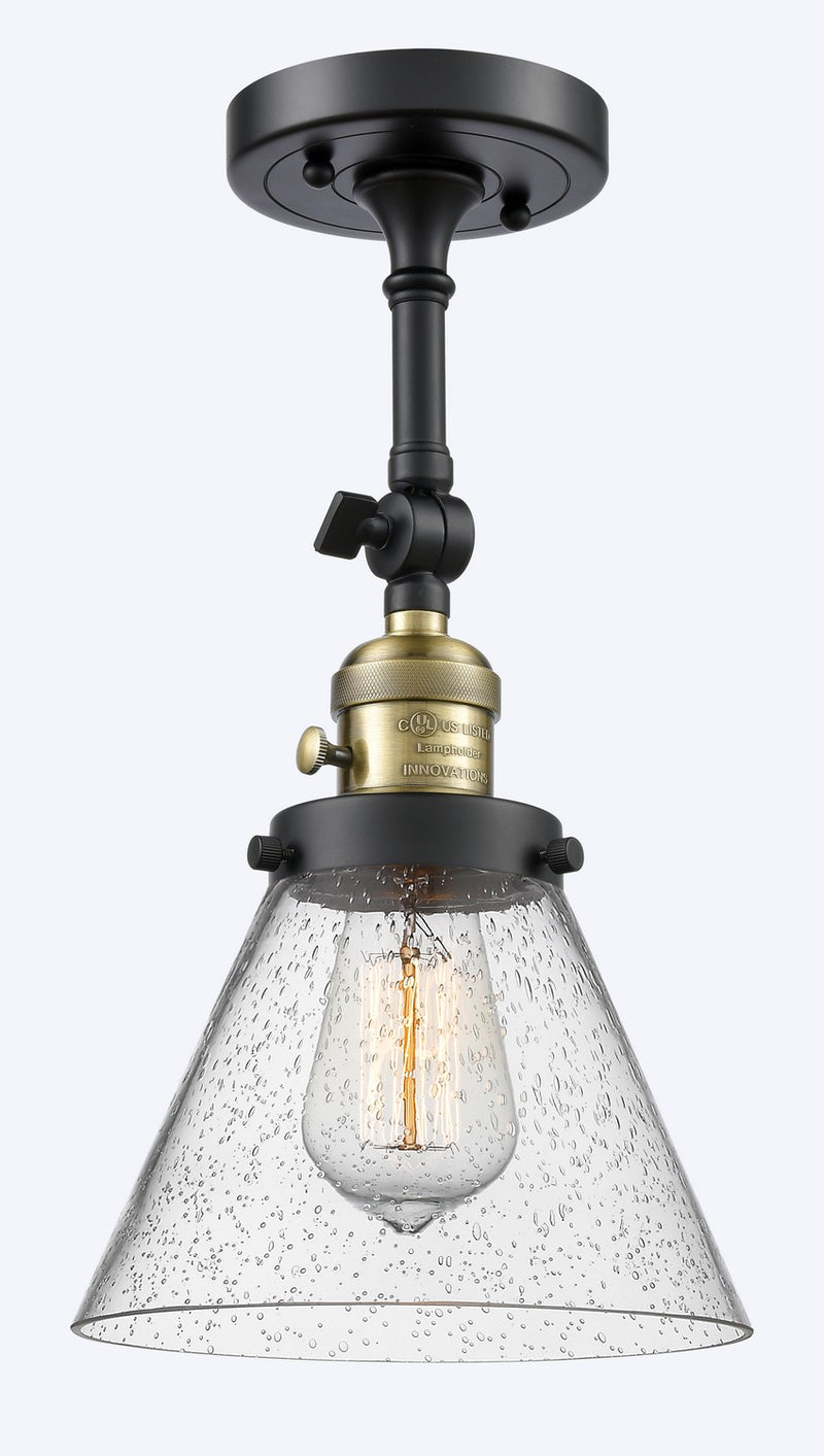 Innovations 203SW-BAB-G44-LED LED Wall Sconce, Black Antique Brass