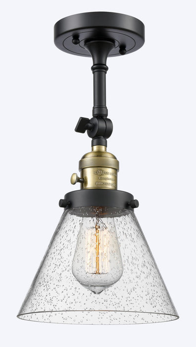 Innovations 203SW-BAB-G44-LED LED Wall Sconce, Black Antique Brass