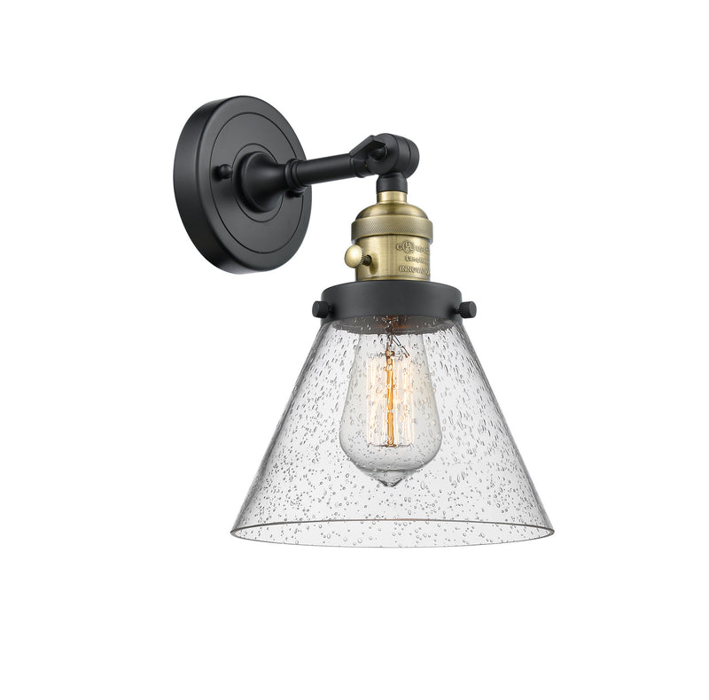 Innovations 203SW-BAB-G44-LED LED Wall Sconce, Black Antique Brass