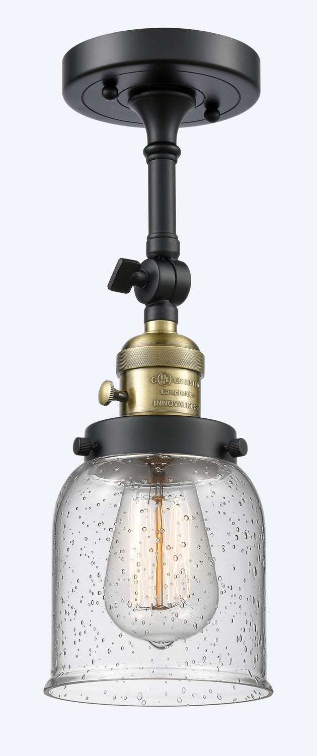 Innovations 203SW-BAB-G54 One Light Wall Sconce, Black Antique Brass