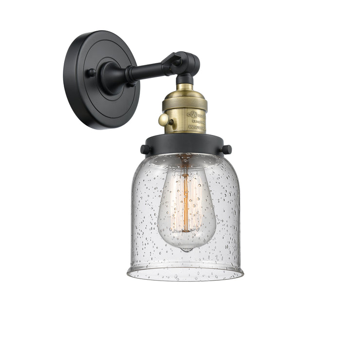 Innovations 203SW-BAB-G54 One Light Wall Sconce, Black Antique Brass