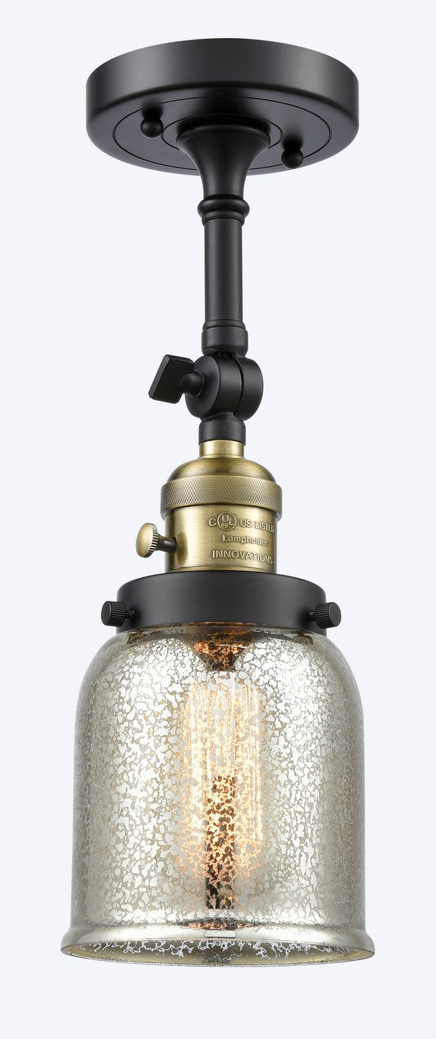 Innovations 203SW-BAB-G58 One Light Wall Sconce, Black Antique Brass