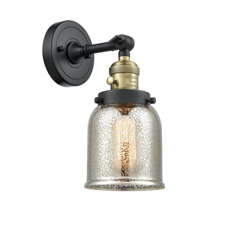 Innovations 203SW-BAB-G58 One Light Wall Sconce, Black Antique Brass