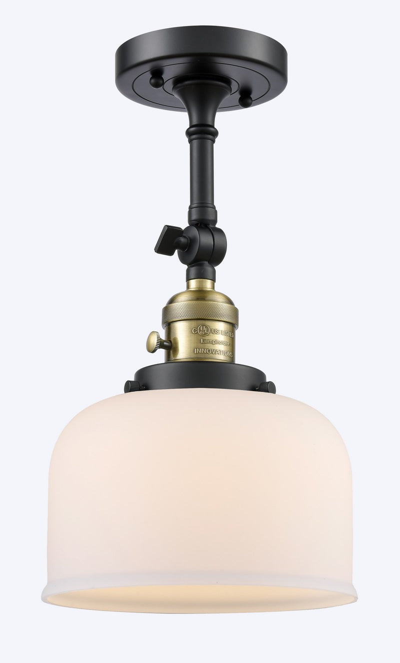 Innovations 203SW-BAB-G71 One Light Wall Sconce, Black Antique Brass