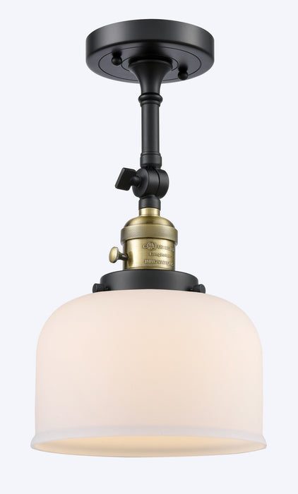 Innovations 203SW-BAB-G71 One Light Wall Sconce, Black Antique Brass