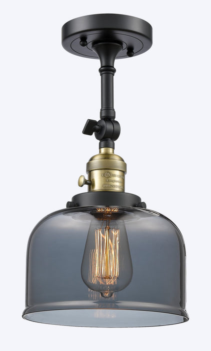 Innovations 203SW-BAB-G73 One Light Wall Sconce, Black Antique Brass