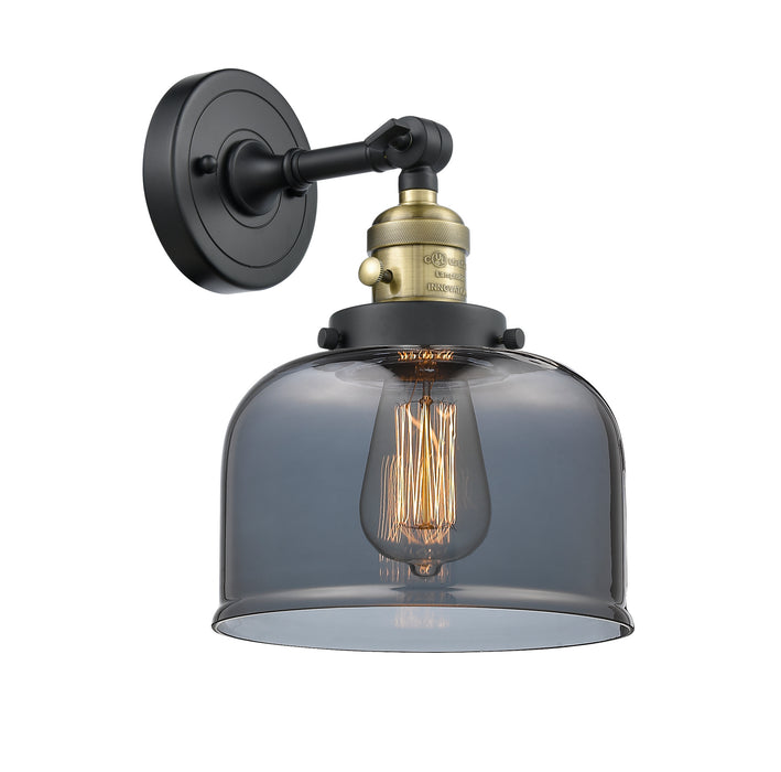 Innovations 203SW-BAB-G73 One Light Wall Sconce, Black Antique Brass