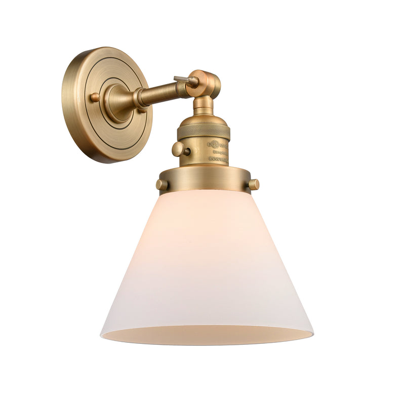 Innovations 203SW-BB-G41-LED LED Wall Sconce, Brushed Brass