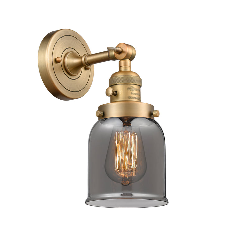Innovations 203SW-BB-G53-LED LED Wall Sconce, Brushed Brass