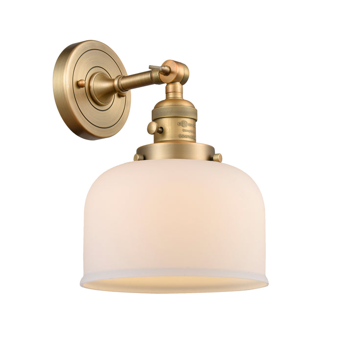 Innovations 203SW-BB-G71 One Light Wall Sconce, Brushed Brass