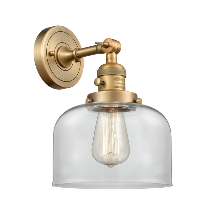 Innovations 203SW-BB-G72 One Light Wall Sconce, Brushed Brass