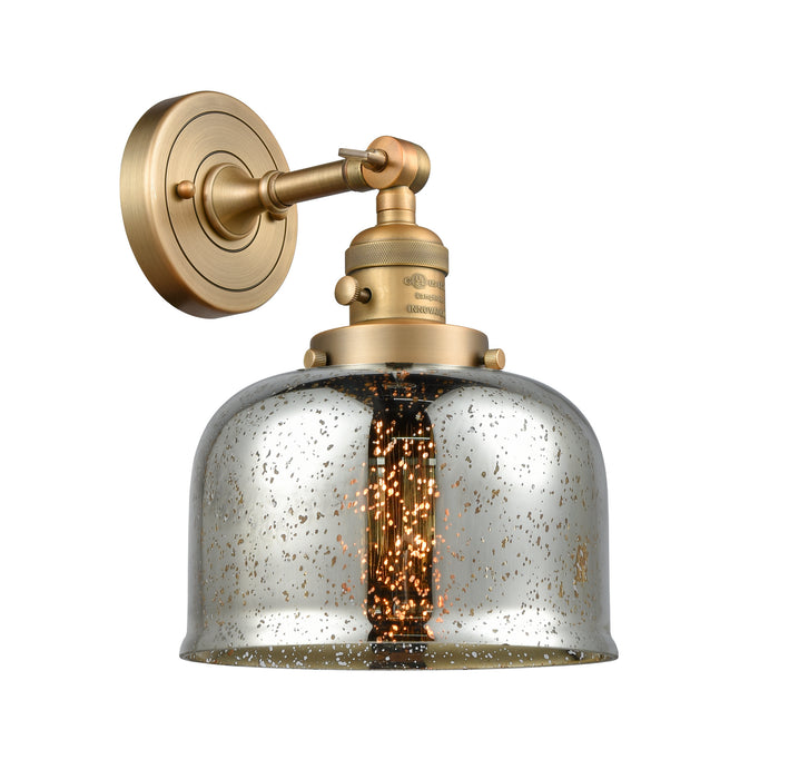 Innovations 203SW-BB-G78 One Light Wall Sconce, Brushed Brass