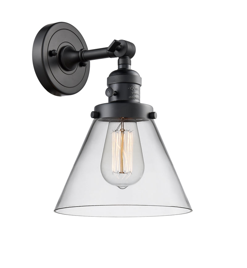 Innovations 203SW-BK-G42-LED LED Wall Sconce, Matte Black