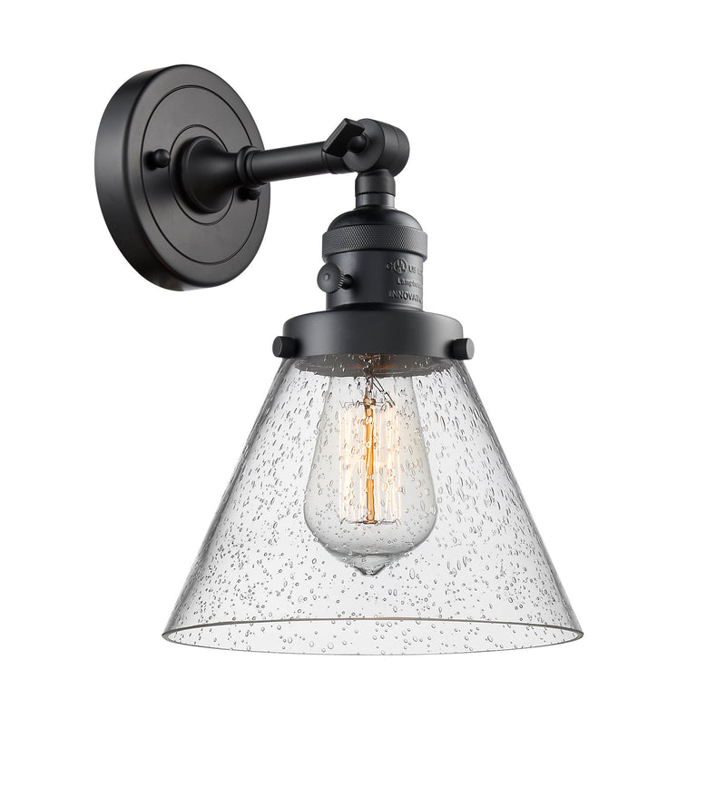 Innovations 203SW-BK-G44-LED LED Wall Sconce, Matte Black