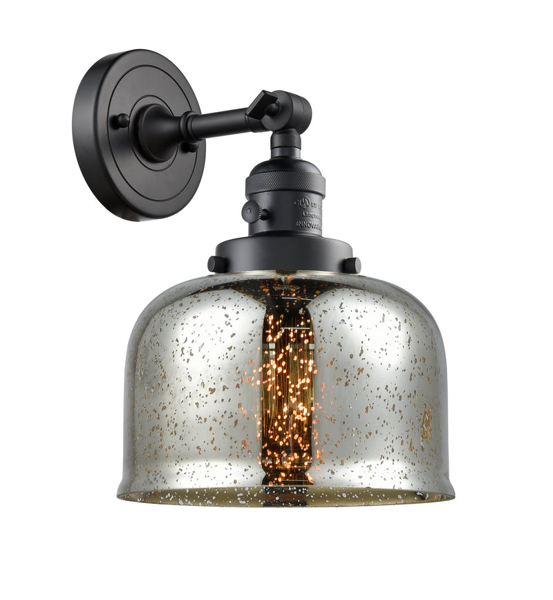 Innovations 203SW-BK-G78 One Light Wall Sconce, Matte Black