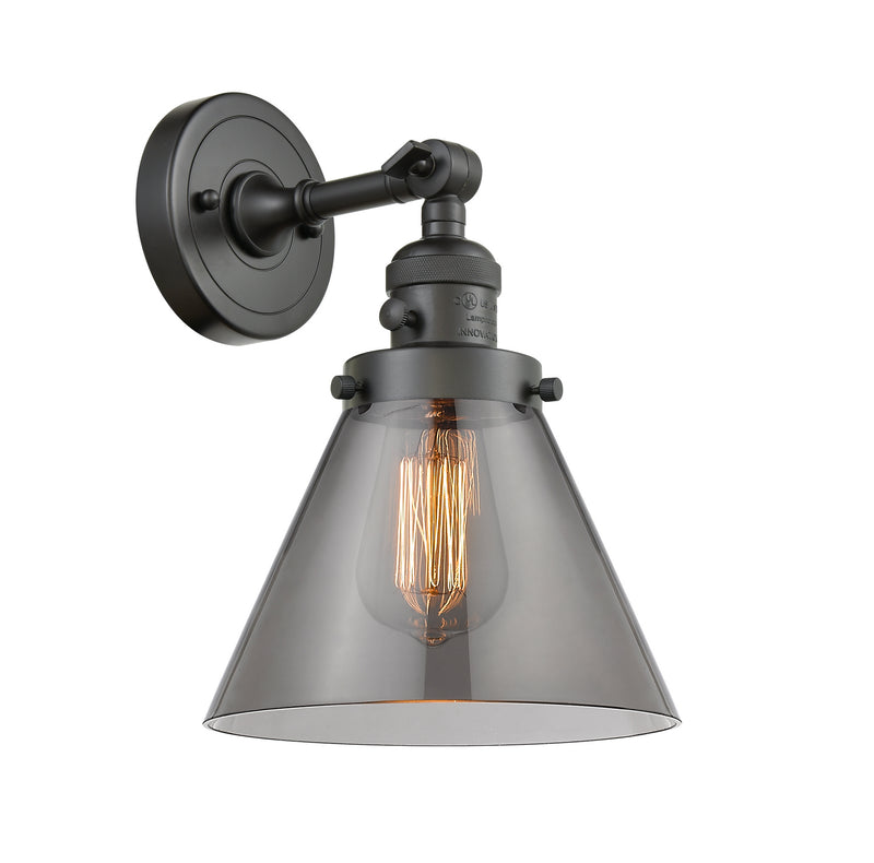 Innovations 203SW-OB-G43 One Light Wall Sconce, Oil Rubbed Bronze