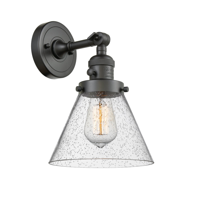 Innovations 203SW-OB-G44 One Light Wall Sconce, Oil Rubbed Bronze