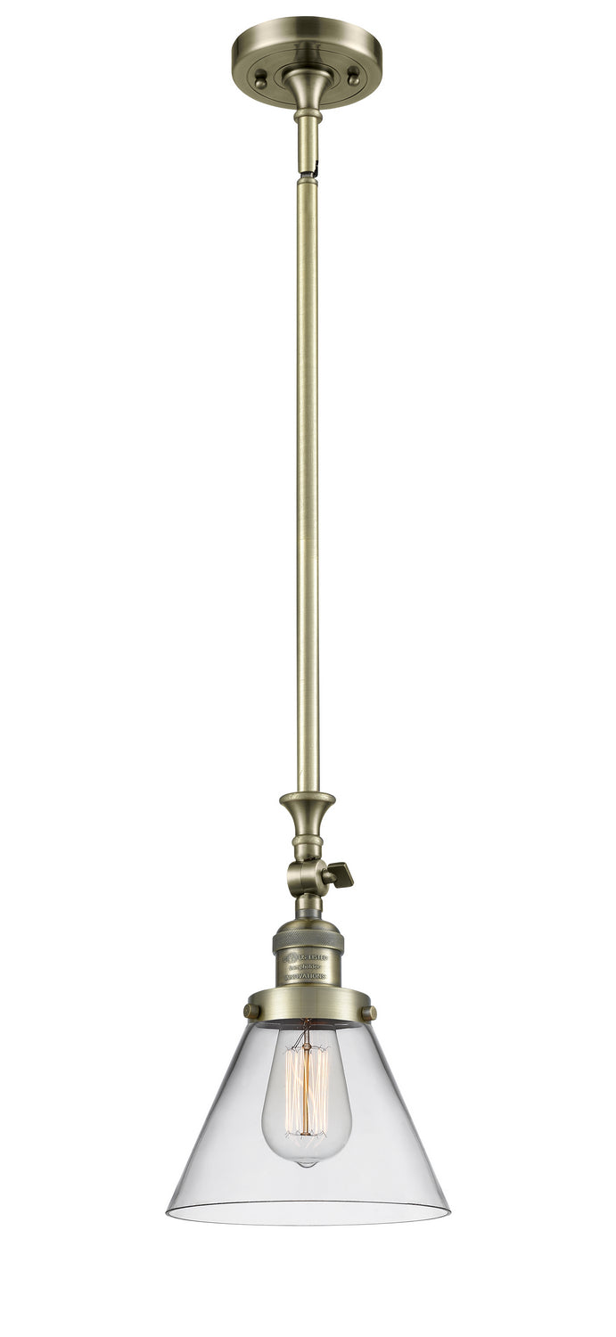 Innovations 206-AB-G42-LED LED Mini Pendant, Antique Brass