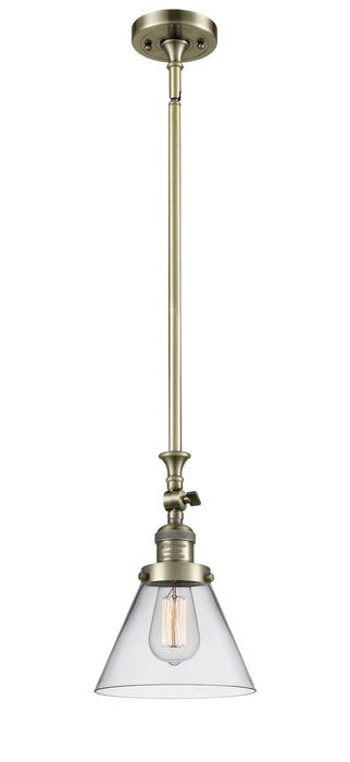Innovations 206-AB-G42-LED LED Mini Pendant, Antique Brass