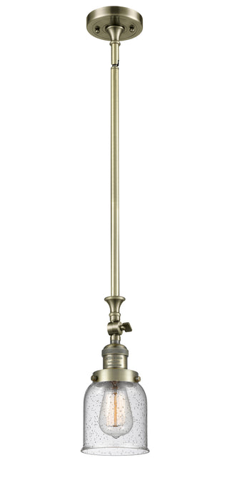 Innovations 206-AB-G54 One Light Mini Pendant, Antique Brass