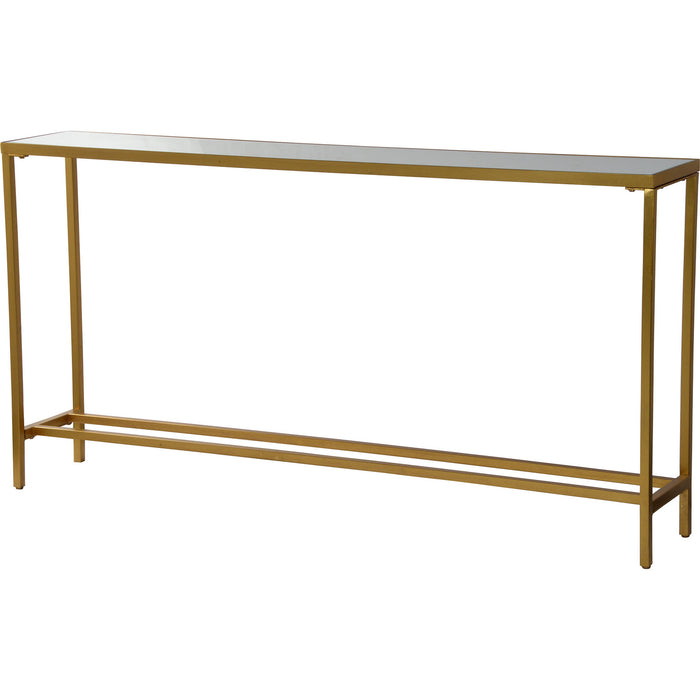 Renwil TA252 Console Table, Gold Leaf