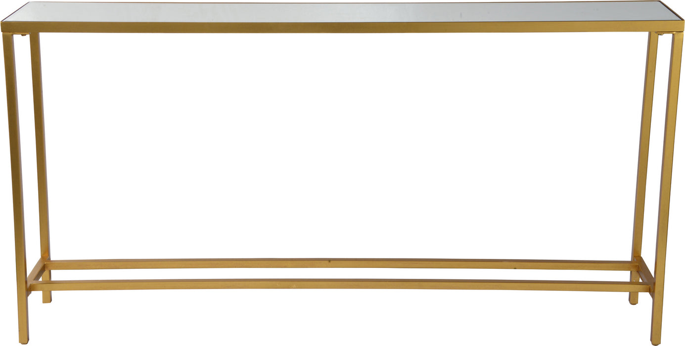 Renwil TA252 Console Table, Gold Leaf
