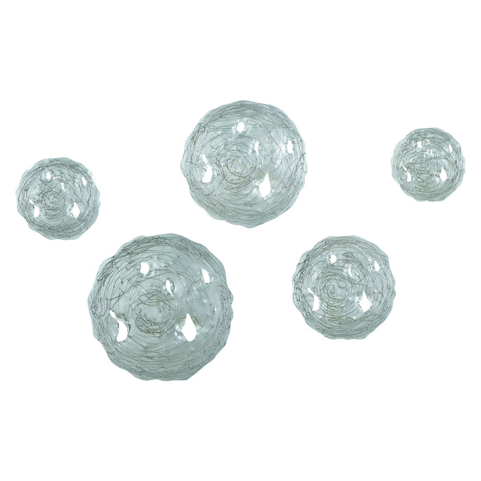 Renwil W6486 Wall Decor, Silver Leaf Accent