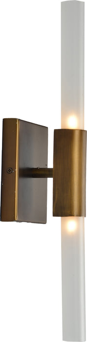 Renwil WS014 Two Light Wall Sconce, Brushed Bronze