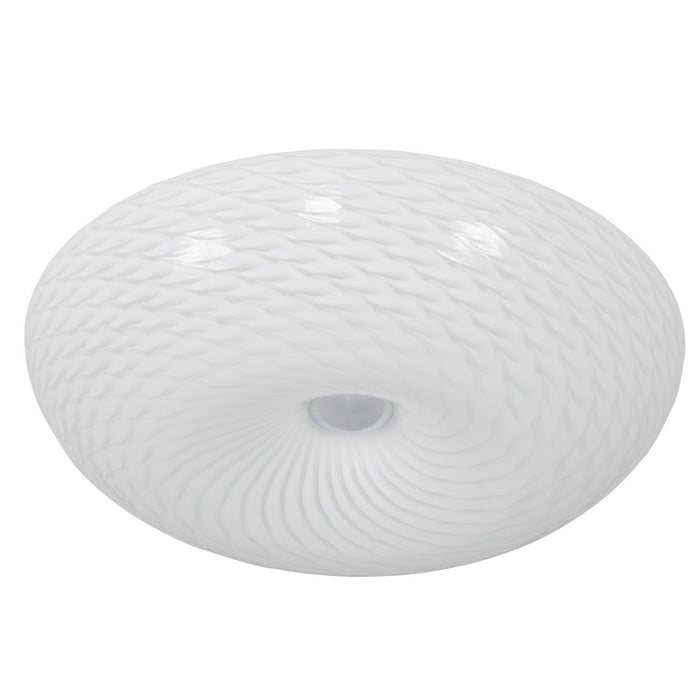 Varaluz AC1583 Two Light Flush Mount, Chrome