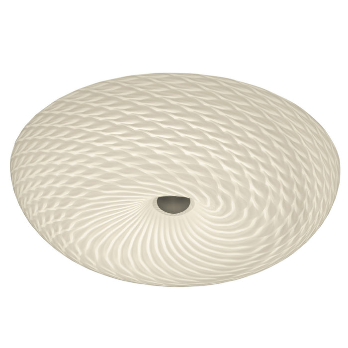 Varaluz AC1583 Two Light Flush Mount, Chrome