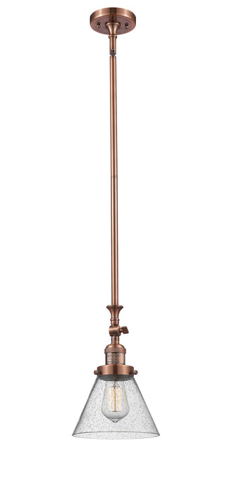 Innovations 206-AC-G44-LED LED Mini Pendant, Antique Copper