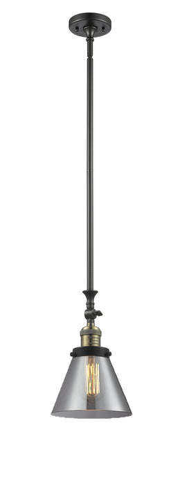 Innovations 206-BAB-G43-LED LED Mini Pendant, Black Antique Brass