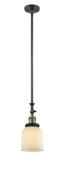 Innovations 206-BAB-G51 One Light Mini Pendant, Black Antique Brass