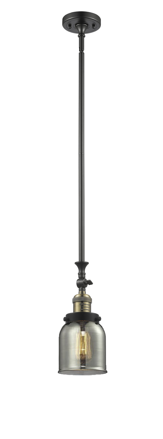 Innovations 206-BAB-G53 One Light Mini Pendant, Black Antique Brass