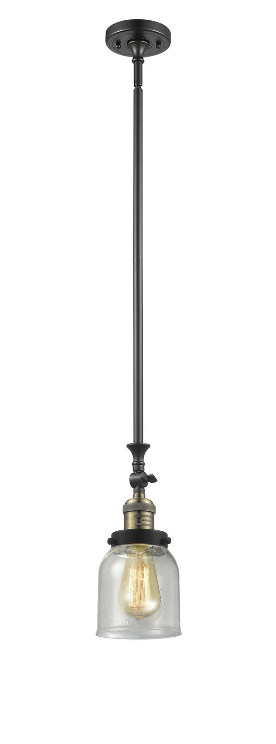 Innovations 206-BAB-G54 One Light Mini Pendant, Black Antique Brass