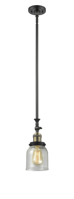 Innovations 206-BAB-G54 One Light Mini Pendant, Black Antique Brass