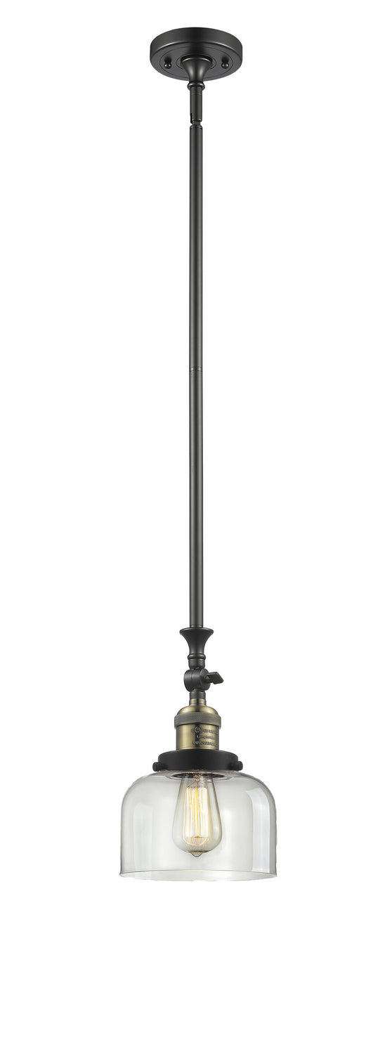 Innovations 206-BAB-G72-LED LED Mini Pendant, Black Antique Brass
