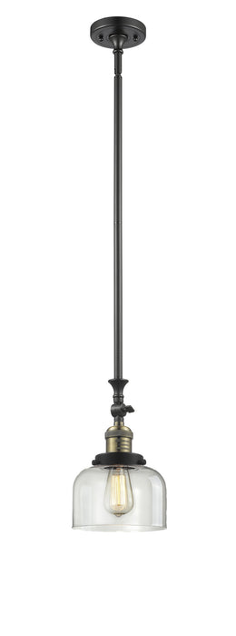 Innovations 206-BAB-G72-LED LED Mini Pendant, Black Antique Brass