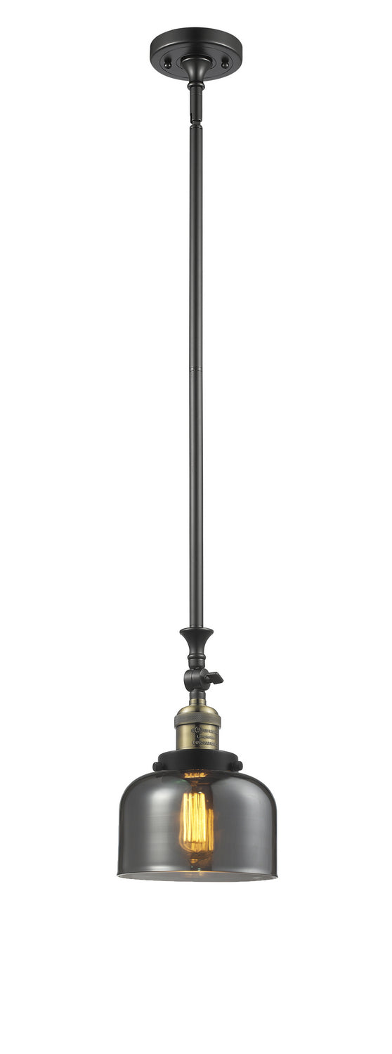 Innovations 206-BAB-G73-LED LED Mini Pendant, Black Antique Brass