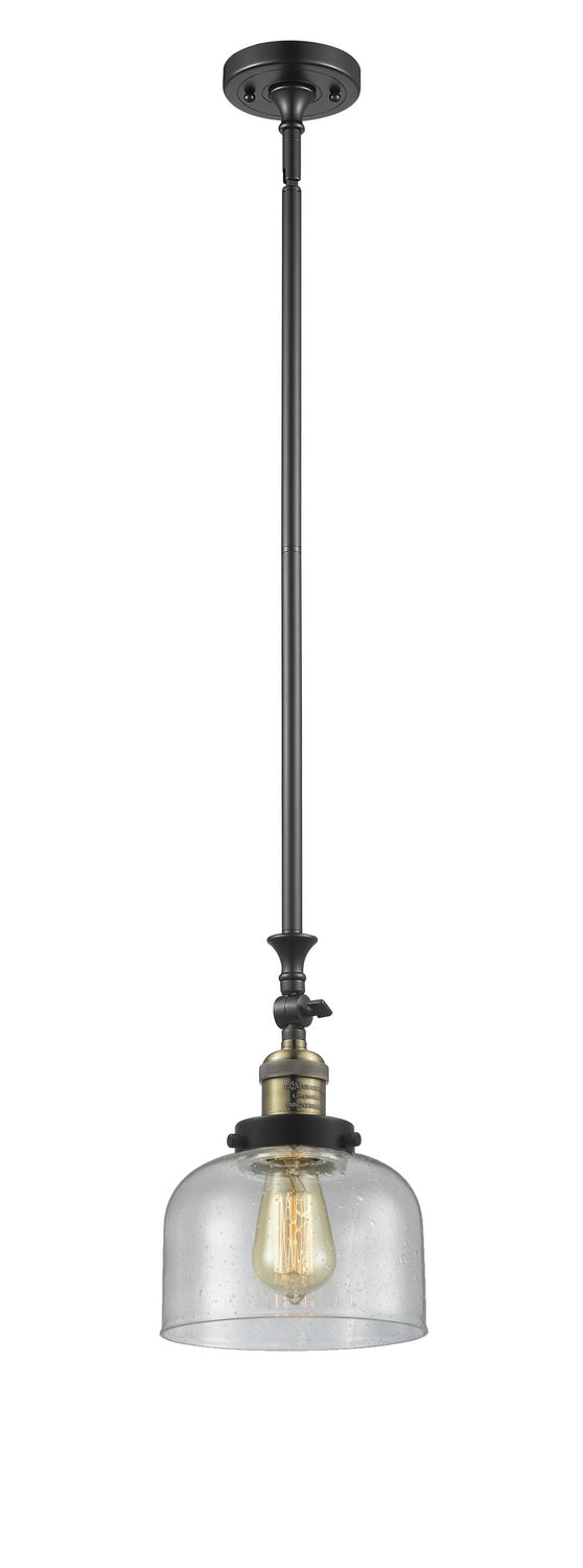 Innovations 206-BAB-G74-LED LED Mini Pendant, Black Antique Brass