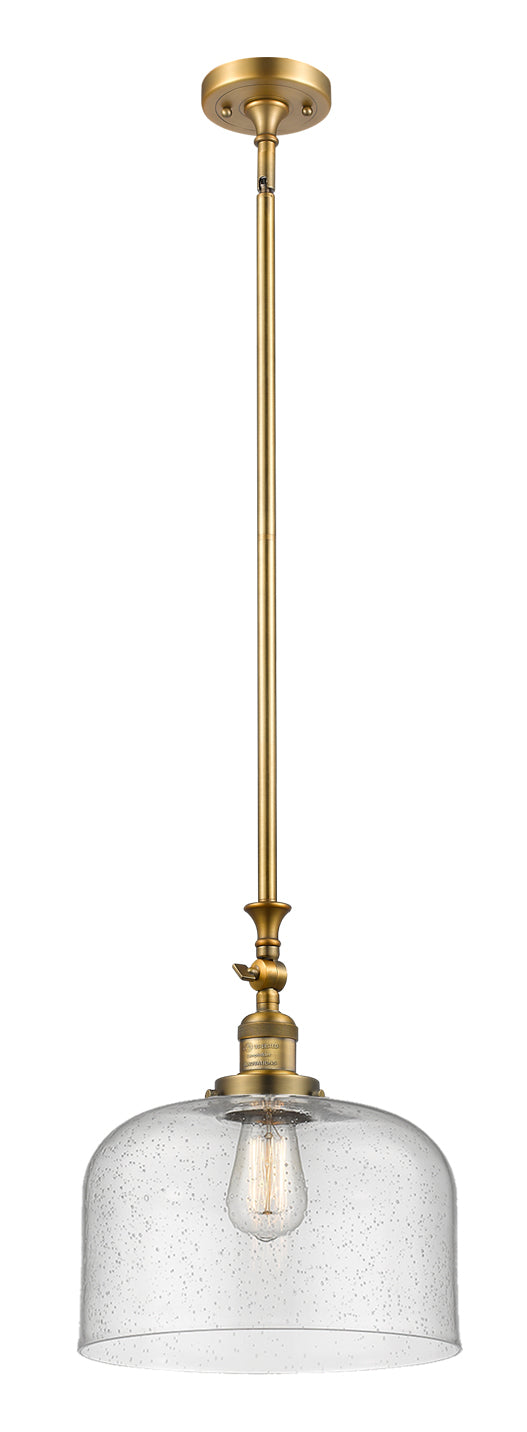 Innovations 206-BB-G74-L-LED LED Mini Pendant, Brushed Brass