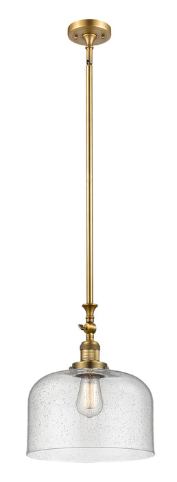 Innovations 206-BB-G74-L-LED LED Mini Pendant, Brushed Brass