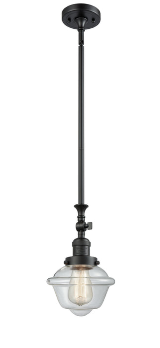 Innovations 206-BK-G532 One Light Mini Pendant, Matte Black