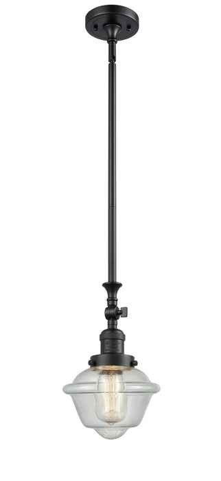 Innovations 206-BK-G534 One Light Mini Pendant, Matte Black